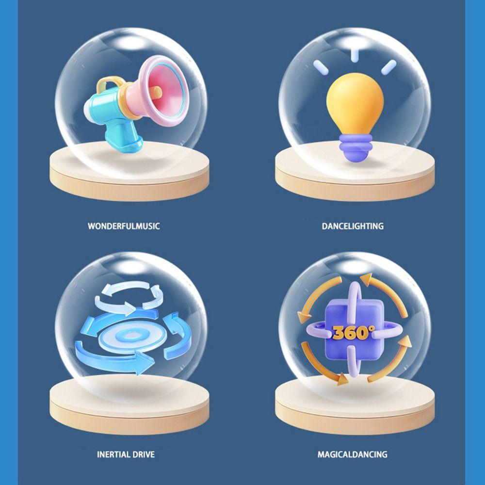 Магический Инерционный Танцующий Осьминог Игрушка Заводной Автоматический Датчик Препятствий Авто-Танцующий Игрушки Осьминога Ползающий Танцующий