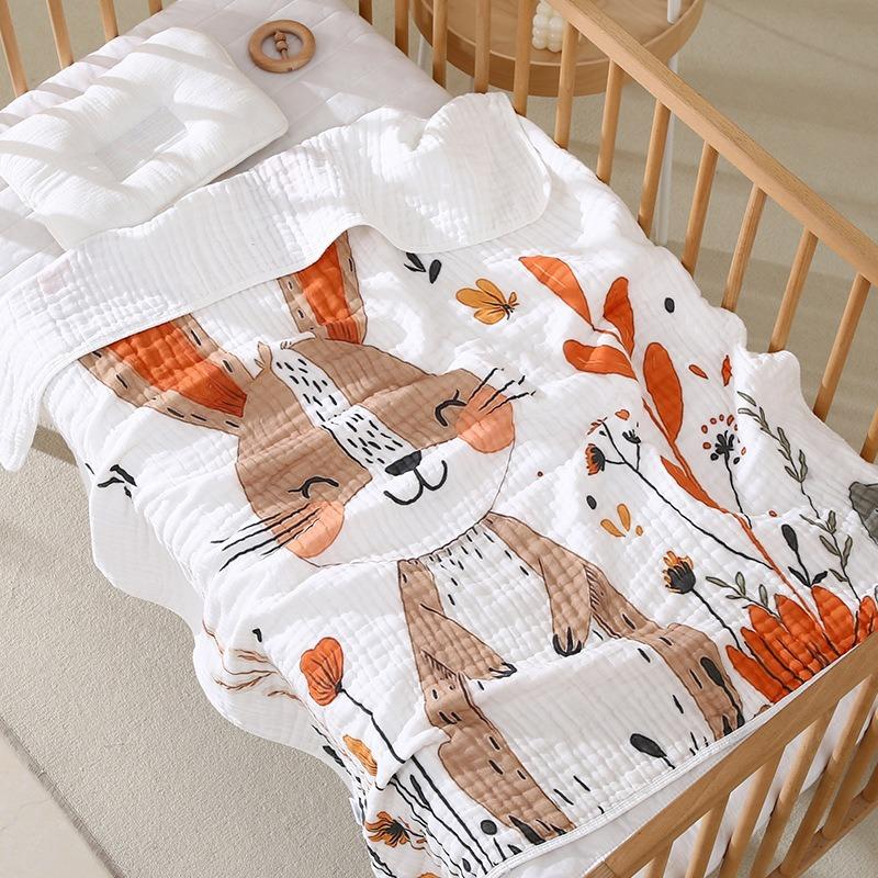 Multi-Purpose Infant Wrap - Ultra-Soft Gauze Receiving Blanket for Newborns & Toddlers for Summer/AC Use