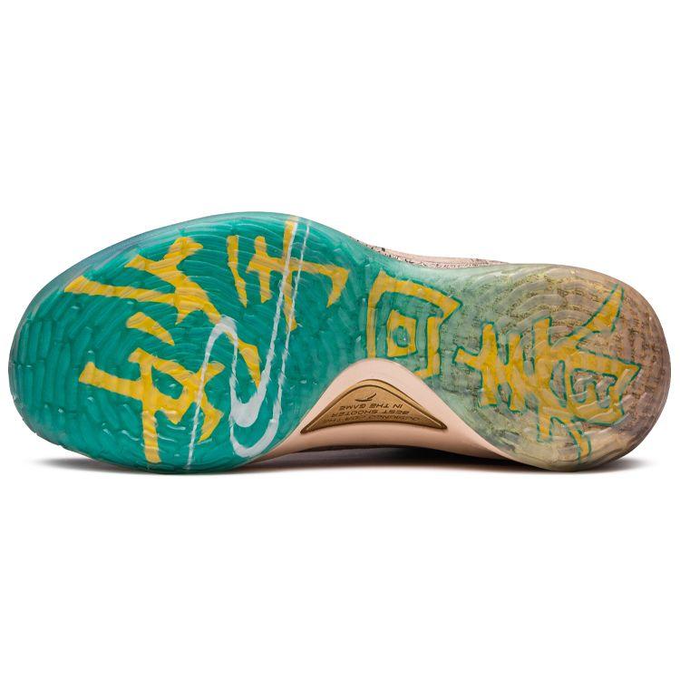 Anta Баскетбольные кроссовки Thompson KT5 Herbal Medicine Special Edition с высоким берцем, мужские баскетбольные кроссовки коричневого и зеленого цвета 112021101-10(S-BOX)