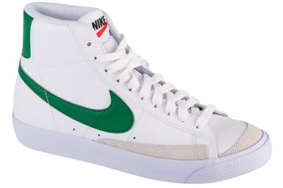 Blazer Mid 77 GS, для мальчиков, белые кроссовки