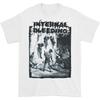 Футболка с принтом Internal Bleeding Band Inhuman Suffering Белая Унисекс S-5XL CS145 Унисекс Футболка