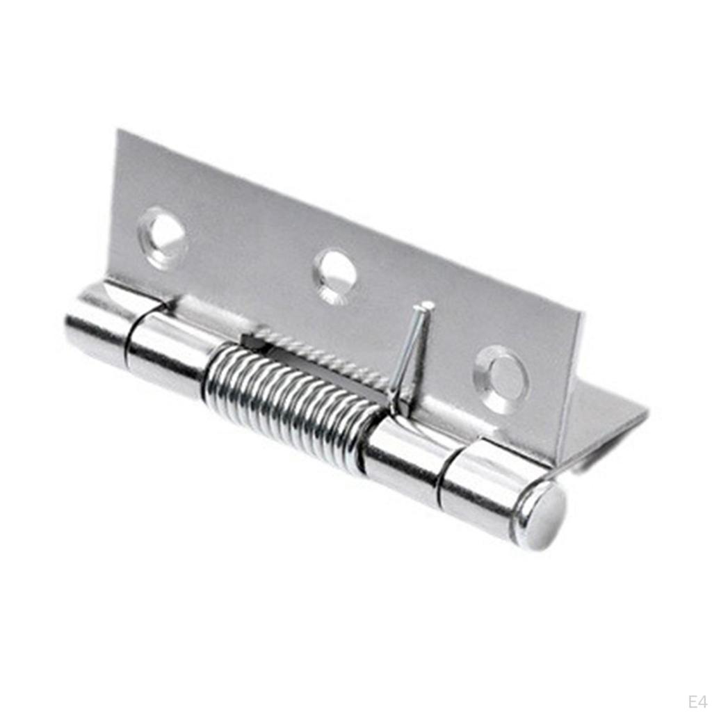 6 шт. пружинных дверных петель для гаража, сменная фурнитура из нержавеющей стали