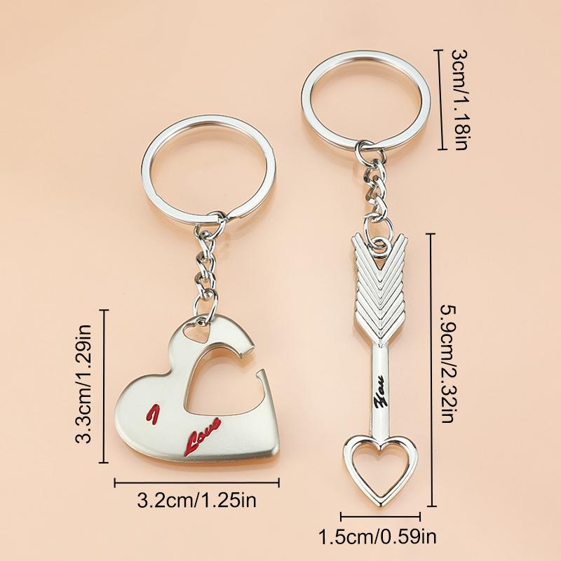 Женские и мужские украшения на День Святого Валентина, пара влюбленных, сумка, подвески, подарочные аксессуары