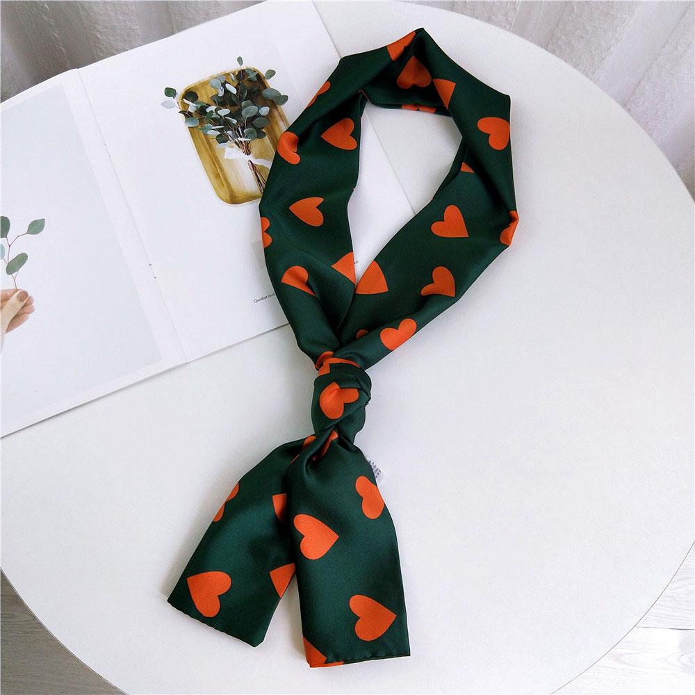 New Scarves Silk Scarves Women'S Spring And Autumn Season Long Decorative Professional Scarves Summer Thin Styles Paired With Shirts Stylish