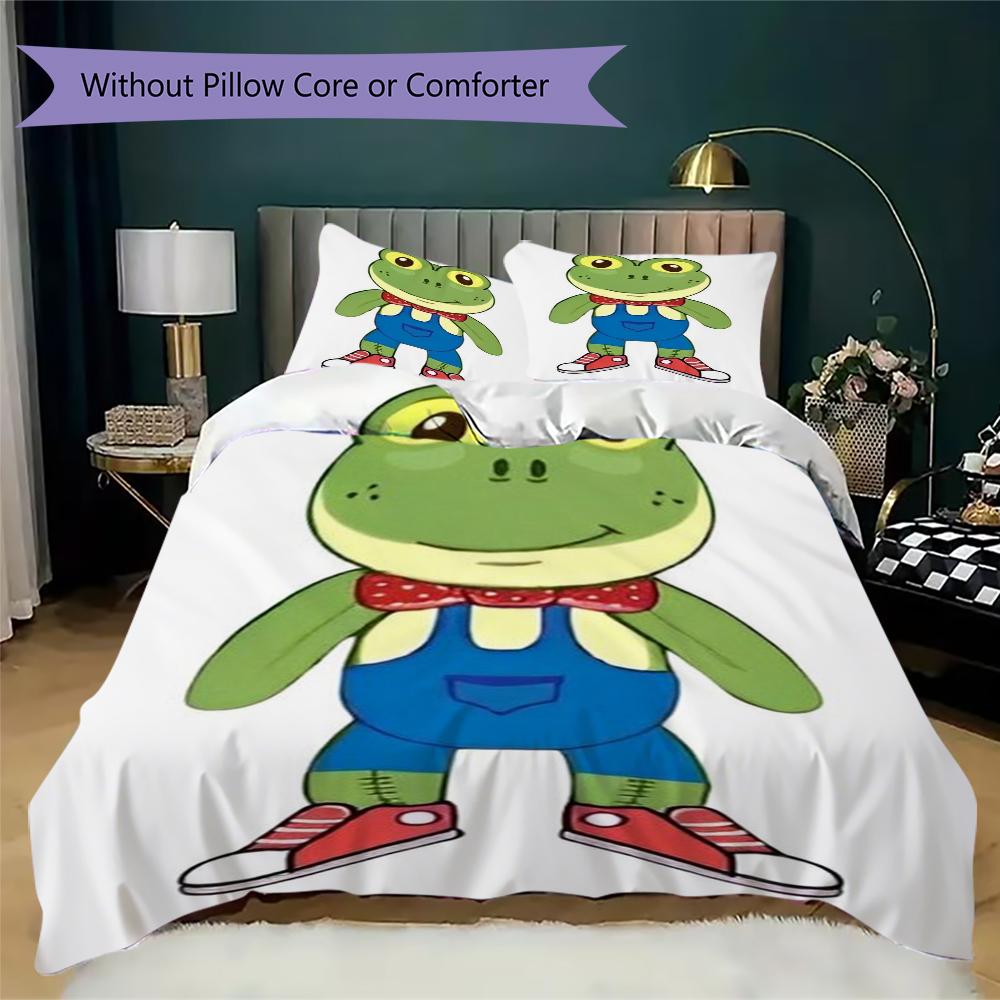 Lara Campos Pattern Bedding,Quilt Set Quilt Cover Pillowcase Home Birthday Gift(1 * duvet cover + 2 * pillowcase, without core)_lx