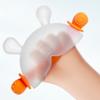 Силиконовые прорезыватели-перчатки, моющиеся детские прорезыватели, удобный ручной прорезыватель для младенца