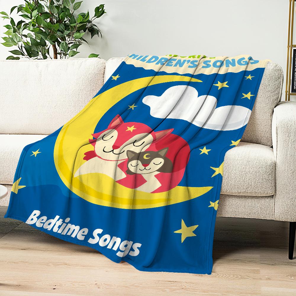 Песни на ночь Тони милые испанские колыбельные Фланелевый теплый комфорт мягкий плюшевый плед для дивана гостиной спальни путешествий подарок