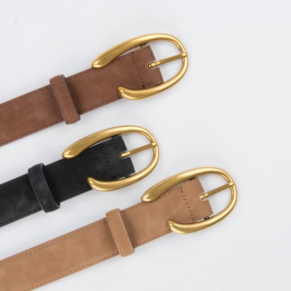 Роскошный дизайн замшевый кожаный ремень модные брючные платья ремни подарки пряжка пояс