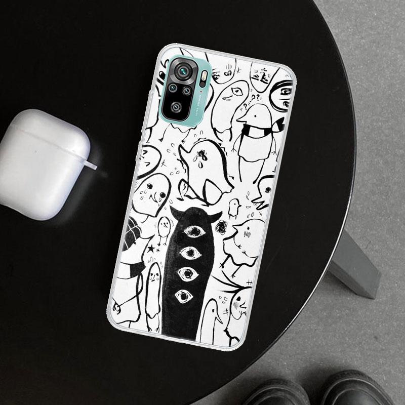Чехол для телефона Oyasumi Punpun для Xiaomi Redmi Note 15 14 13 12 11 Pro Plus 14S 12S 11S 11T 11E 10S 10 Индивидуальные Fundas Redmi