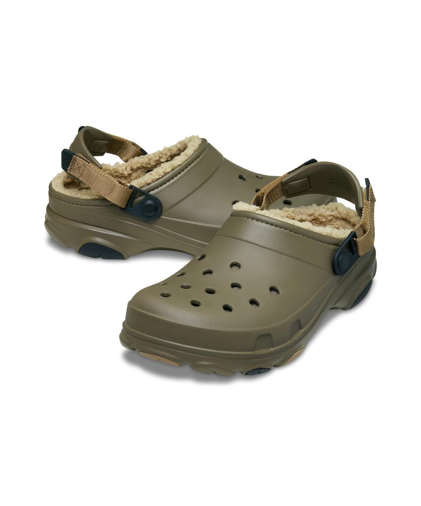 Сабо Crocs All-Terrain с подкладкой - Грецкий орех / 207936-267