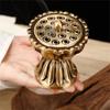 PureCopper Zen Lotus Медная курильница для благовоний Чистая медь Антикварная старая лампа-лотос Сандаловое дерево Курильница для благовоний Китайские благовония