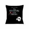 The Phantom of the Opera Cushion Cover for Sofa Pillow Case Cover Seat Car Throw Pillowcase 45x45cm For Home Decorative SJ-680