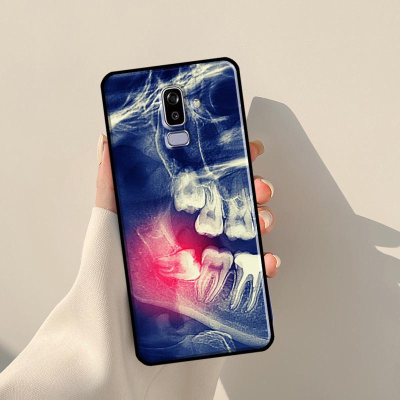 Чехол с рисунком зуба стоматолога для Samsung Galaxy J1 J3 J7 J5 2016 A3 A5 2017 J8 A7 A9 J4 J6 A6 A8 Plus 2018