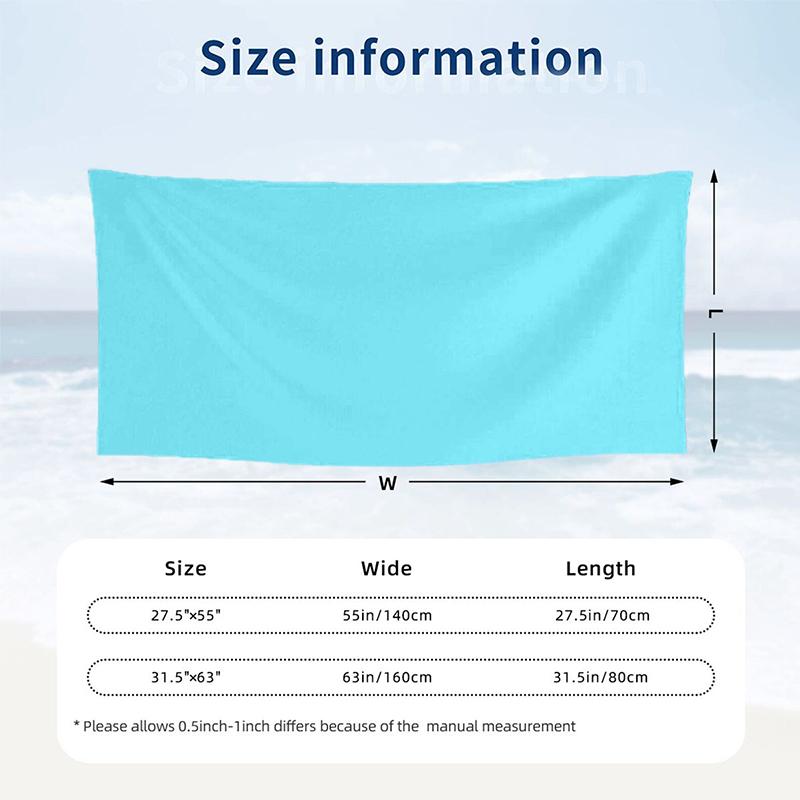 1PC Custom Name Pink Bow Leopard Print Beach Towel Highly Absorbent And Sand-Resistant Towel for Swimming, Pool, Yoga, And Travel Lightweight