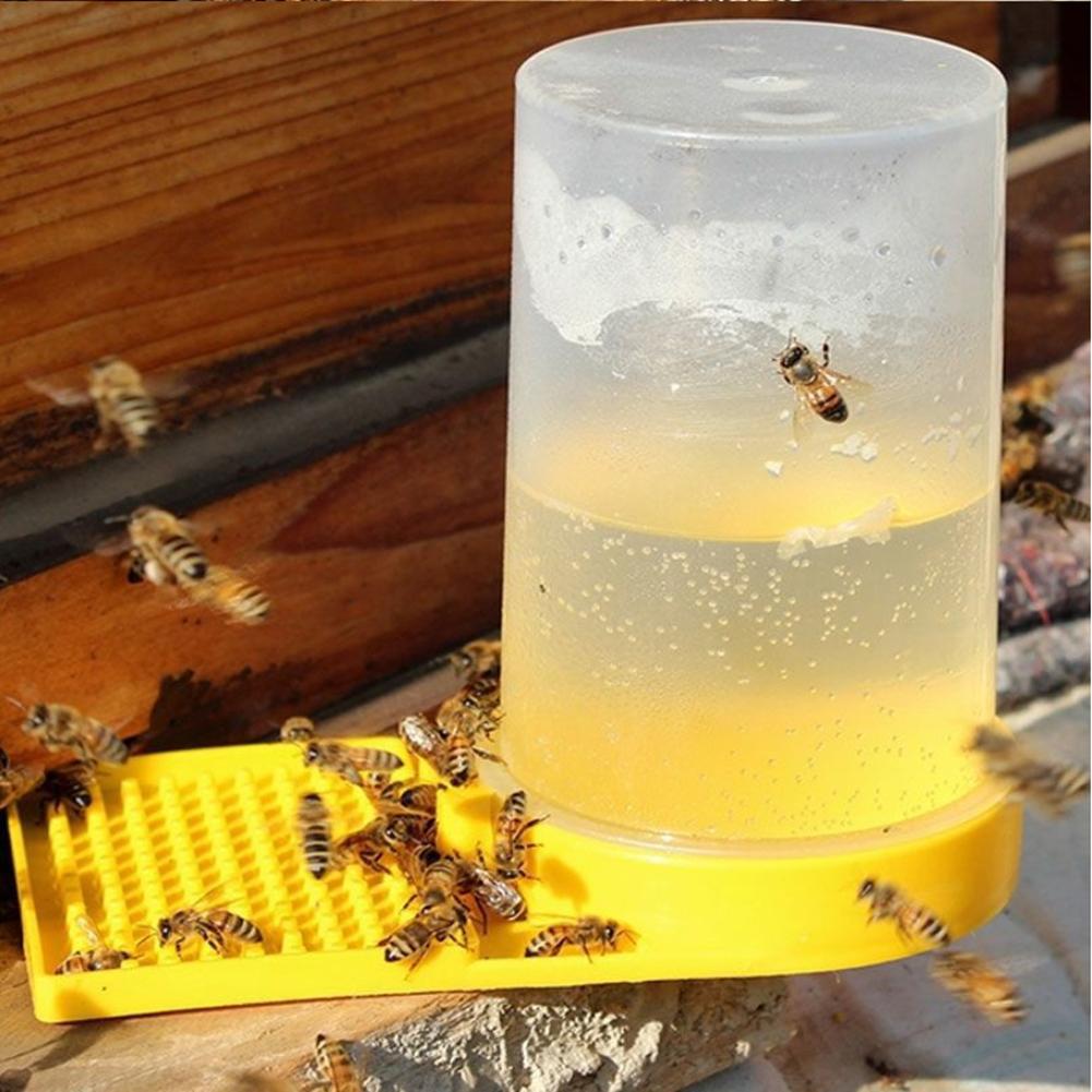 1/2PCS Non-toxic Bee Feeder Honey Bee Nest Door Feeding Drinking Water Box Beekeeping Water Dispenser Watering Bee Drinker Tool
