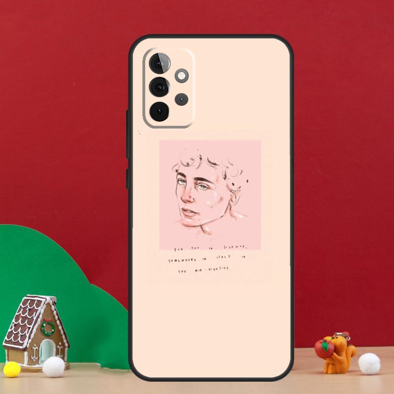 Чехол 'Назови меня своим именем' Эстетика Для Samsung Galaxy A54 A06 A16 A26 A36 A56 A53 A32 A52 A33 A13 A55 A35 A15 A14 A34 A17