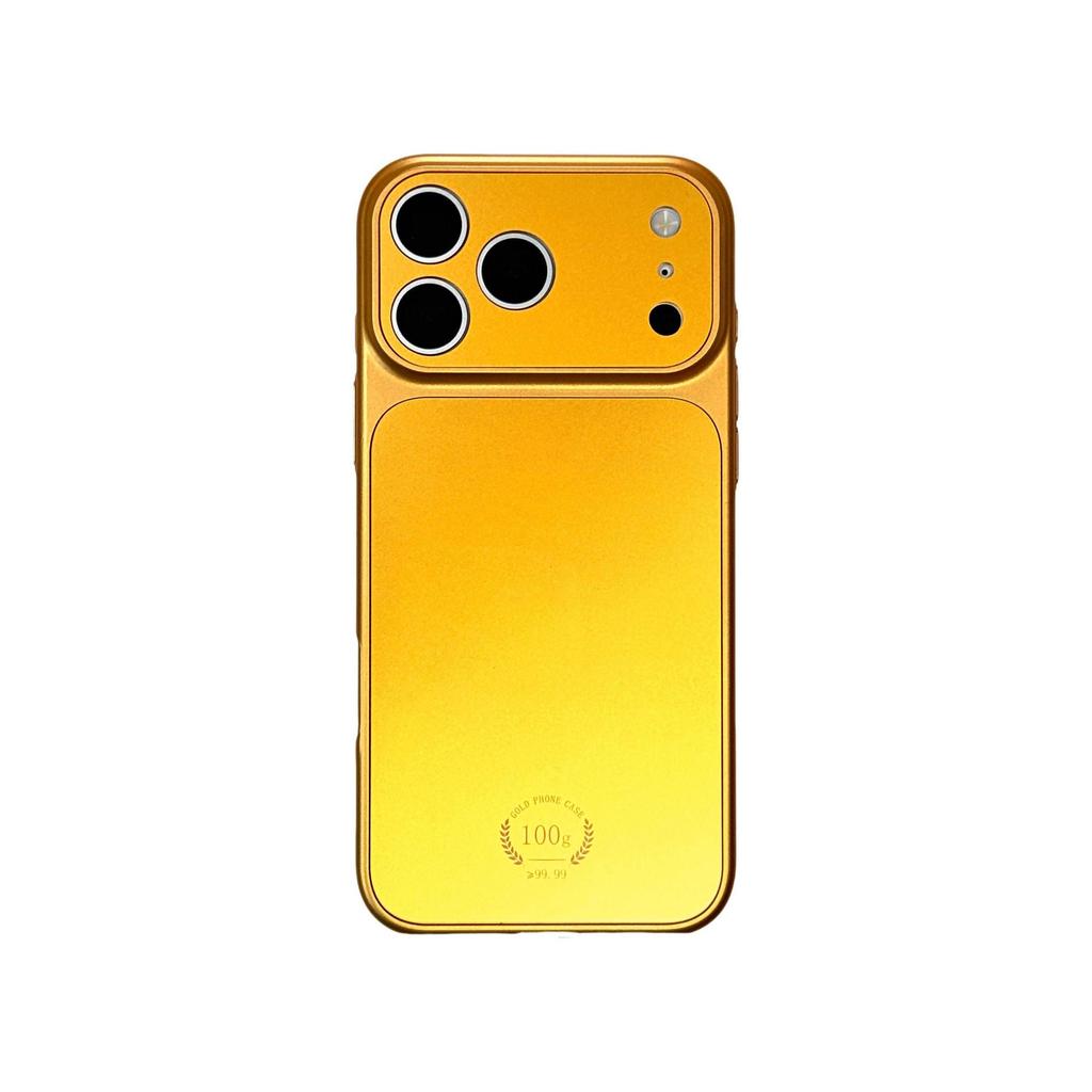 Мгновенная трансформация Большое окно Золотой магнитный чехол для iPhone 14/13 и Apple 17/16/15 PROMAX.