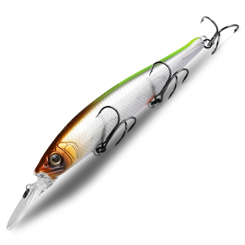 BEARKING 128 мм, 22,9 г, глубина 2–3 м, воблер, верхняя рыболовная приманка, жесткая наживка, качественные крючки гольяна, рыболовные аксессуары для рыболовных снастей