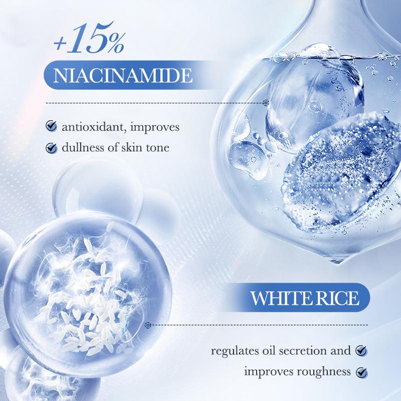 SADOER White Rice Nicotinamide Brightening Cleanser Gentle Cleansing Cleanser