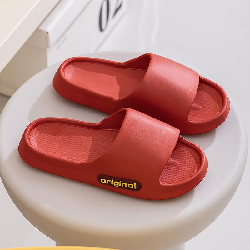 Новые летние тапочки для дома и использования в помещении, мужские сандалии из ЭВА для пар, персонализированные тапочки для женщин