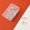 Clear Flat Head I-Nails: Creative Cork Board Push Pins for Paintings