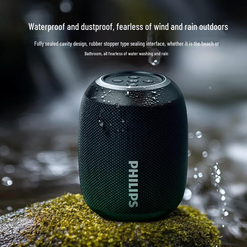 Philips Портативная уличная Bluetooth-колонка TAS3109, штепсель CN (адаптер в комплекте)