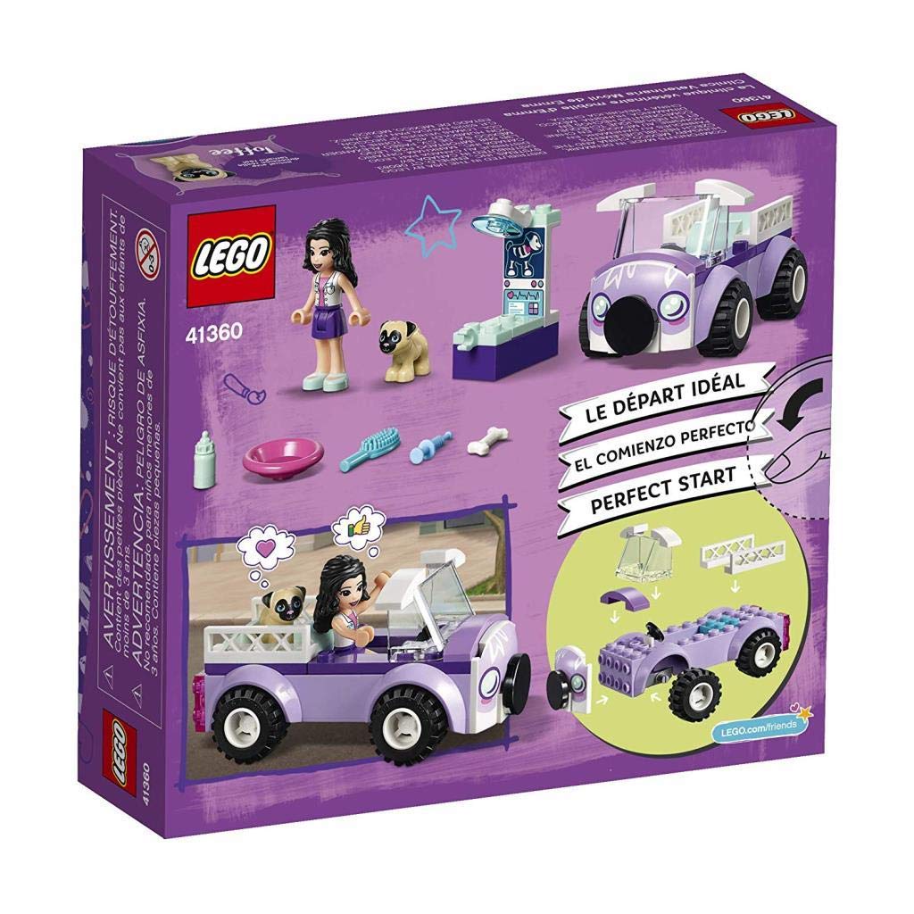 LEGO Friends Машина Эммы Ветеринарная клиника 41360 Конструктор Игрушка для девочек