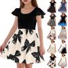 Girls Toddler SleeveDress Dresses Casual Party School Dresses Clothes For Girls