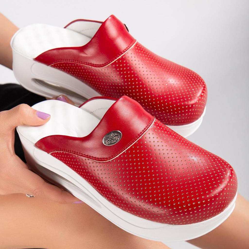 Ортопедические женские медицинские сабо — противоскользящие, удобные