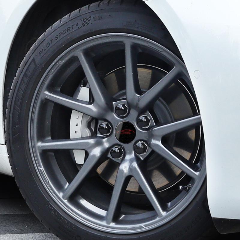 Автомобильный Стайлинг Металлический Колпачок Центра Колеса Автомобиля Для Tesla Model 3 SX Комплект Центральная Крышка Крышка Гайки Ступицы С 4 Центральными Колпачками 20 Крышка Гайки