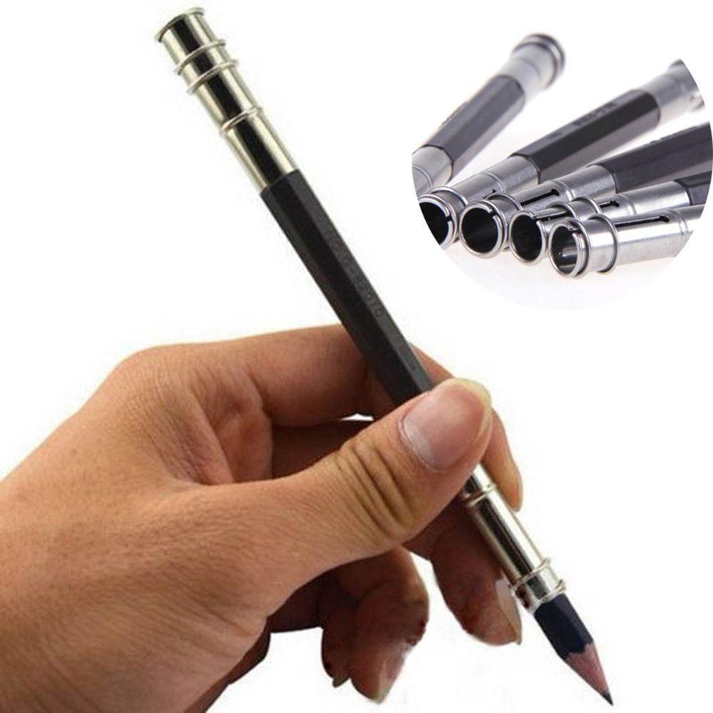 Tools Hobby Pen Art Writing School Office Holder Write Extender Head Dual Pencil