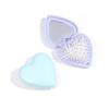 Candy Color Folding Airbag Comb Anti-static Massage Comb Heart Hair Comb with Mirror  Women Girl
