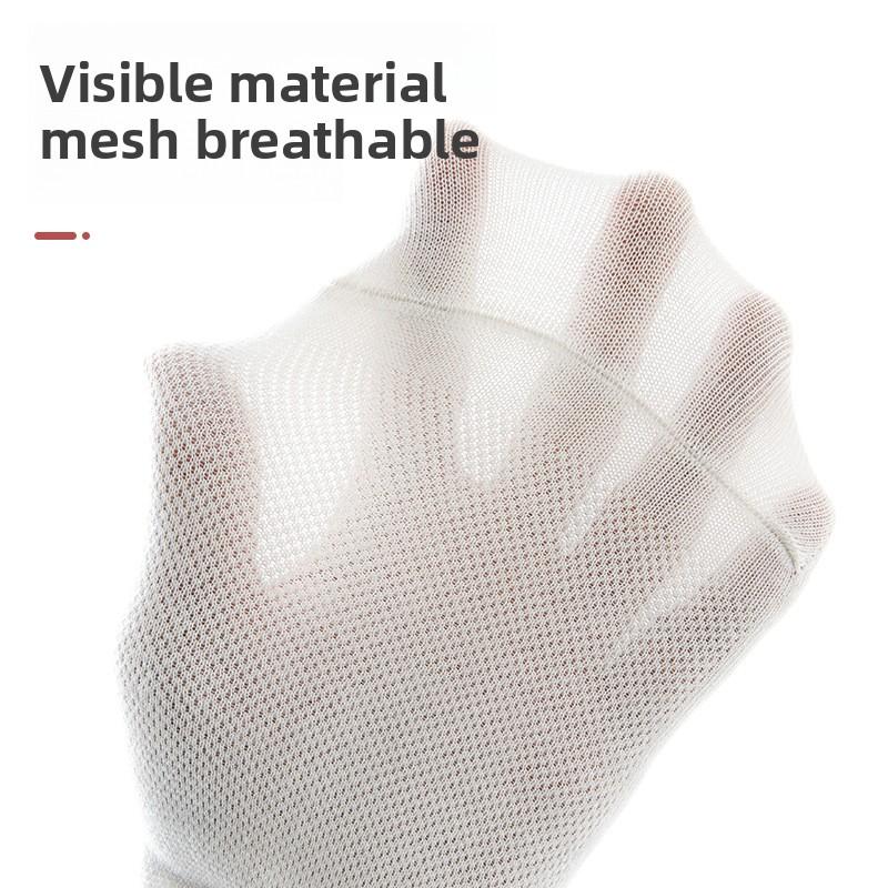 5 пар мужских весенне-летних сетчатых дышащих влагопоглощающих простых хлопковых деловых носков средней длины