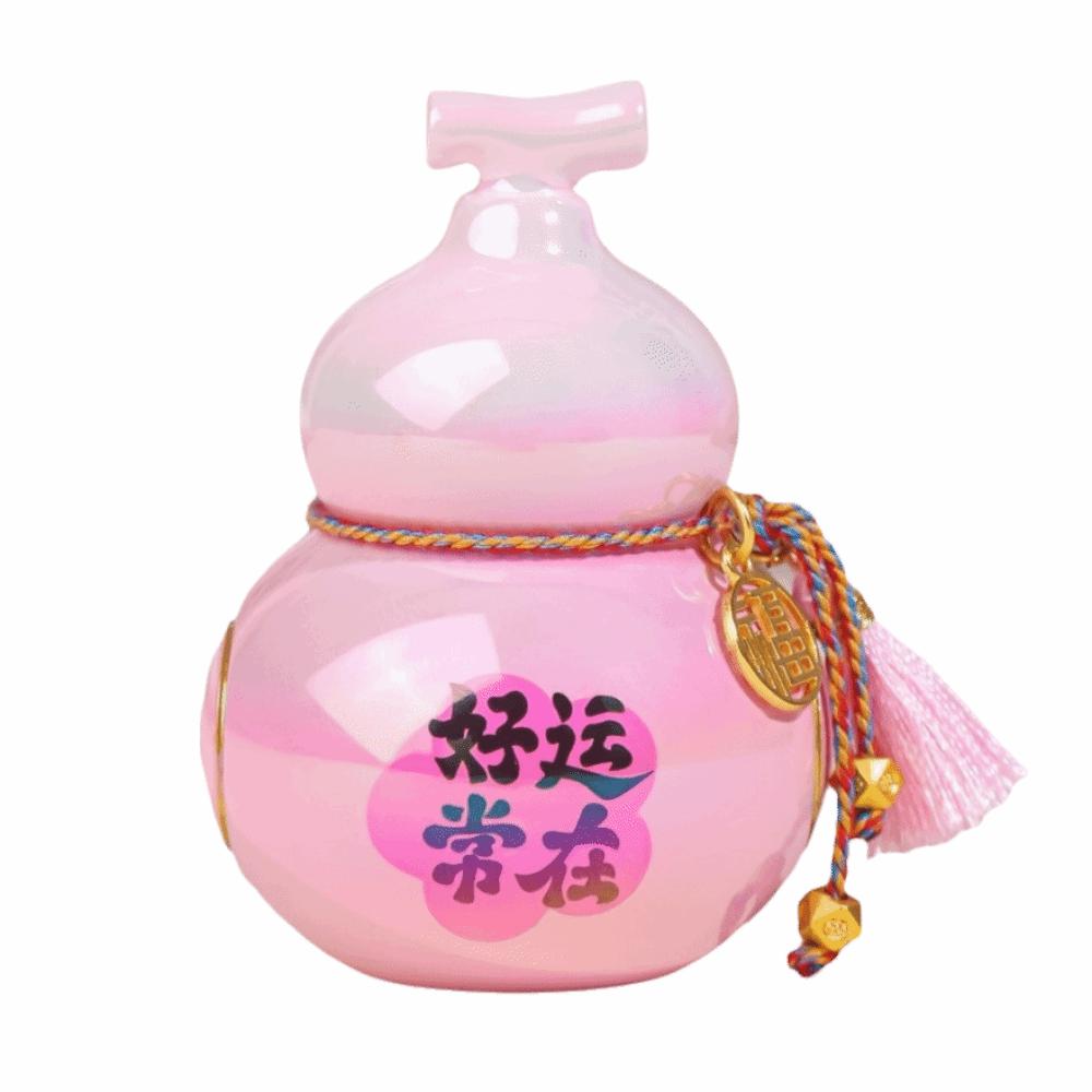 Portable Mini Gourd Statue Chinese Style Gourd Car Ornaments Gift Home Decoration Desk Decorations