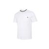Downtown Pocket Tee Breathable Round Neck Short Sleeve Men Tops White 531432-02