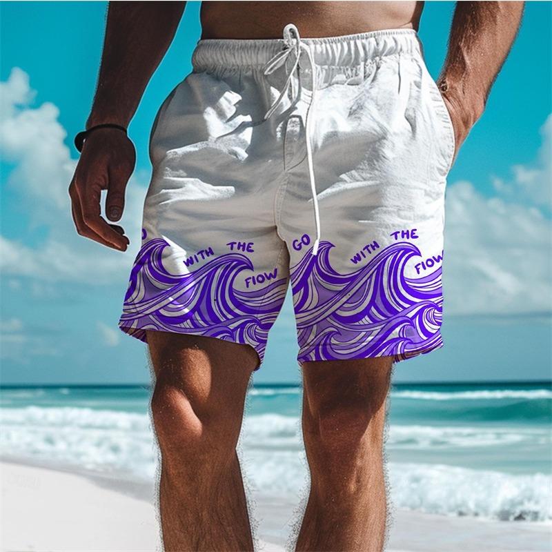 Пляжные шорты для серфинга на море для мужчин, удобная пляжная одежда, повседневные летние классические шорты для активного отдыха