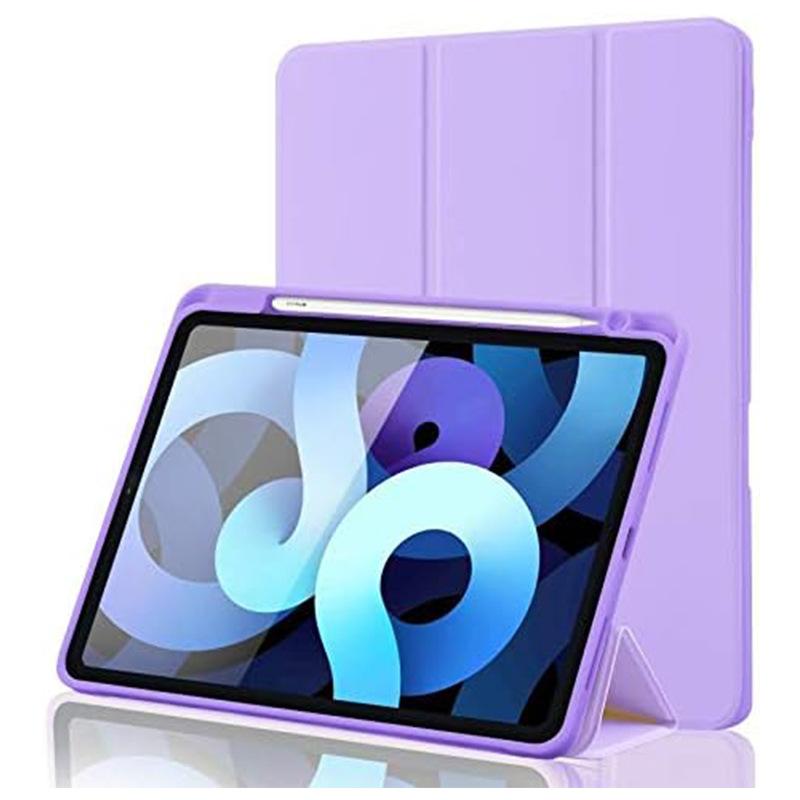 tablet covers & cases Arrival Fashionable Soft PU Silicone Cover with Pen Holder for iPad 10.2 9th Generation 2021 Tablet Covers & Cases