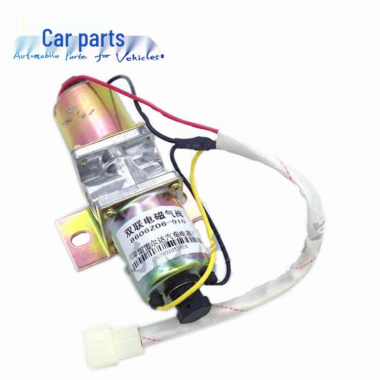 Электромагнитный воздушный клапан на 24 В для двухосного грузовика Dongfeng Cummins 153, модель 8606Z06-010.