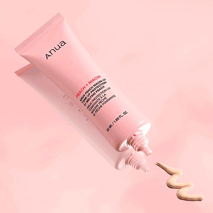 Anua Peach Niacin UV Tone Up Protection 01 Melting Peach SPF 50+ PA++++ 50ml