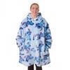 Womens/Ladies Stitch Full Zip Blanket Hoodie
