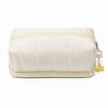 Large Capacity Pen Bag Solid Color Stationery Bag Portable Pencil Pouch  Gift