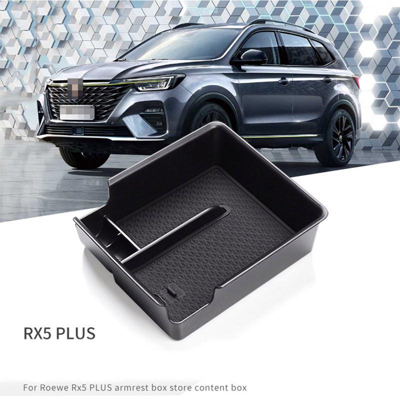 Для MG RX5 Plus MK1 Центральный подлокотник Ящик для хранения Центральная консоль Флокированный органайзер Контейнеры Лоток Автомобильные аксессуары
