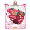 Пледы с печеньем Hollyberry Коралловый флис Плюш Осенний Cookie Run Kingdom Портативный Ультрамягкий Плед Плюшевое Тонкое Одеяло