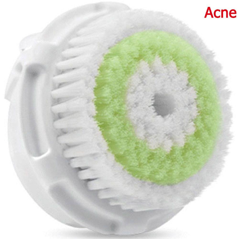 Обычная Чистка Отбеливание Акне Сменная Головка Ультразвуковая Звуковая Очищающая Щетка Очищающие Средства для Лица