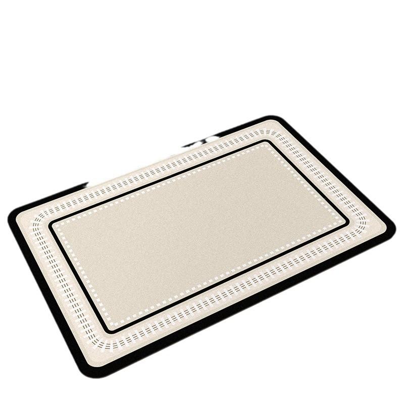 Bathroom Carpet, Bathroom, Bathroom Floor Mat, Non-Slip And Strong Absorbent Toilet, Bathroom At The Door, Diatom Mud Quick-Drying Foot Pad