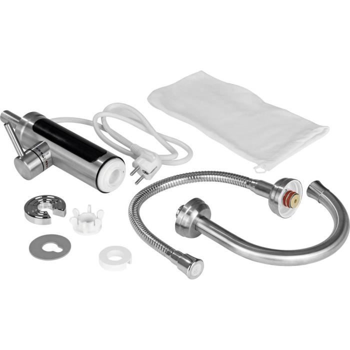 Кухонная сантехника - Maxxmee - 04974 - Металл - Хромированный - Гусиное горло