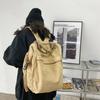 Преппи Рюкзак Большой Эстетичный Колледж Сумка для Книг Ретро Холщовый Рюкзак для Ноутбука Дорожный Рюкзак Повседневный Рюкзак