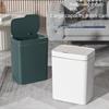 Smart Bathroom Trash Can Automatic Bagging Electronic Trash Can White Touchless Narrow Smart Sensor Garbage Bin Smart Home