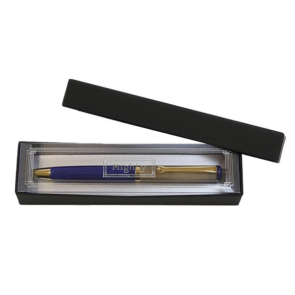 Mighty [store Limited] Ballpoint Pen Italian Orange X Dark Gray