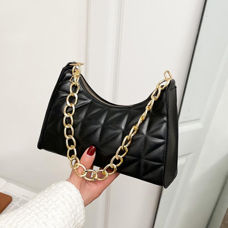 Retro Alligator Pattern Female Small Handbags and Purse Armpit Shoulder Bags High Quality PU Leather Ladies Clutch Totes Bag